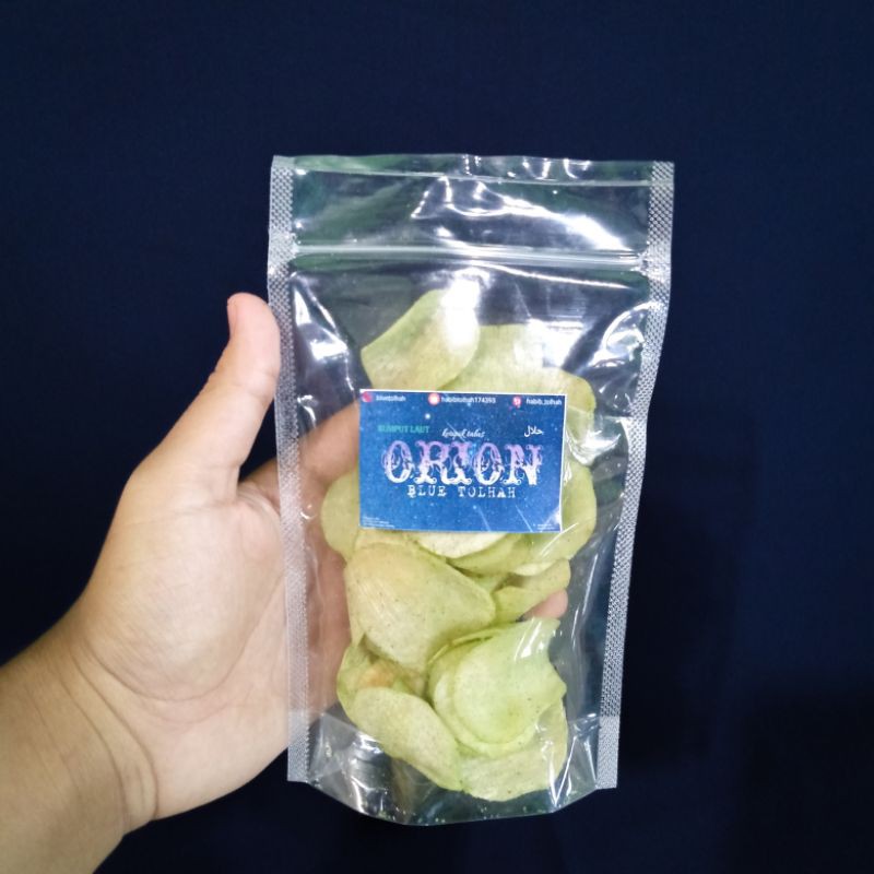 

KERIPIK Talas "ORION" Blue Tolhah