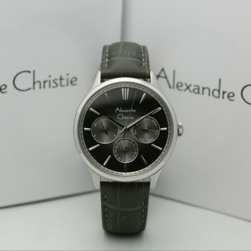 ALEXANDRE CHRISTIE AC6569 SILVER GREY PRIA.ORIGINAL GARANSI RESMI 1 TAHUN