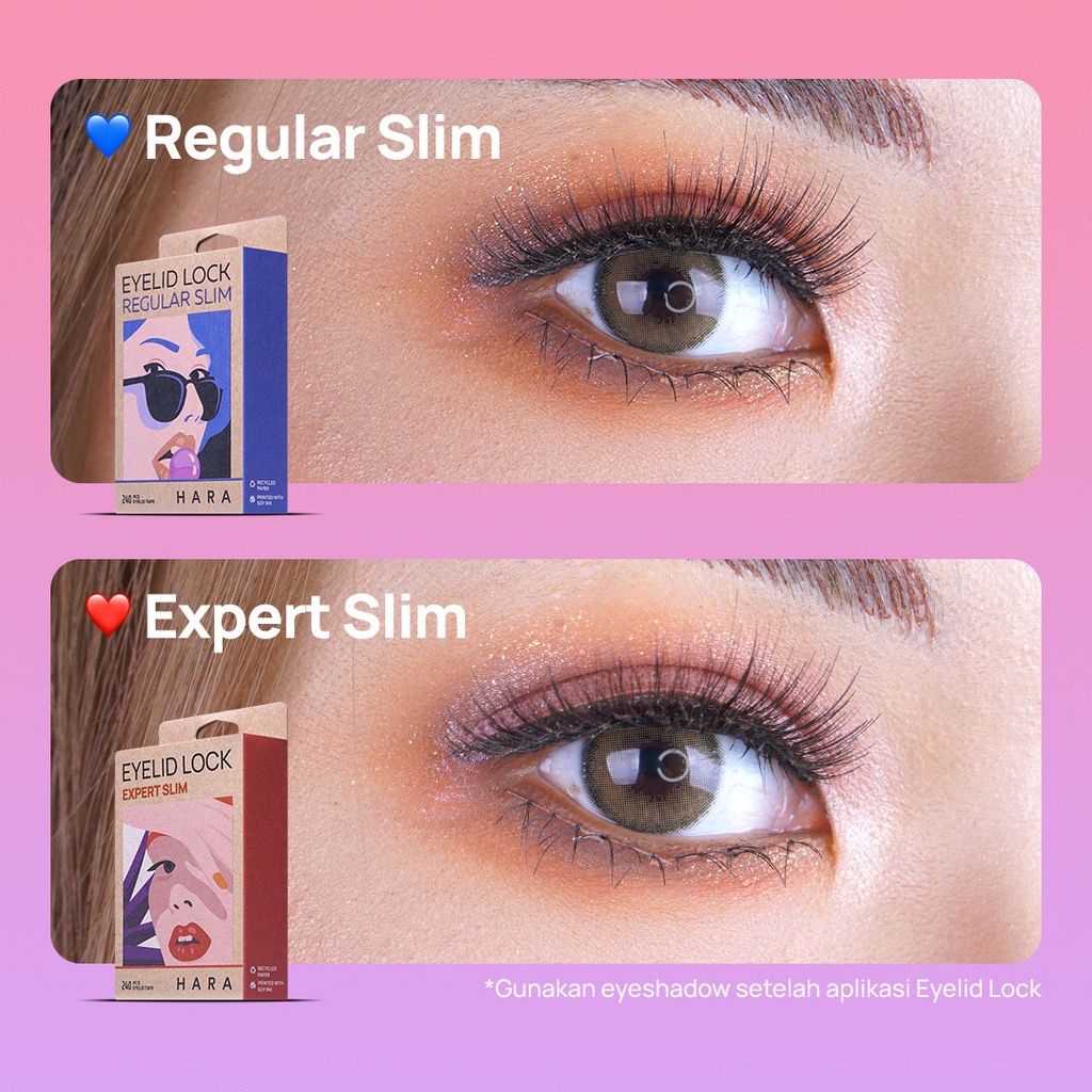 ORI Hara Eyelid Lock Regular Slim Skot Mata 3M Eyelid Tape Transparan Berpori