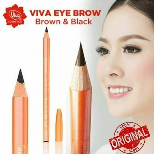 VIVA PENSIL ALIS ORIGINAL 100% (GAK ORI UANG KEMBALI) Real