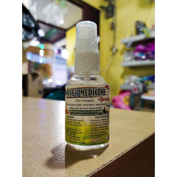 OBAT MATA AYAM BURUNG KICAU KUCING ANJING IRITASI KATARAK SNOT