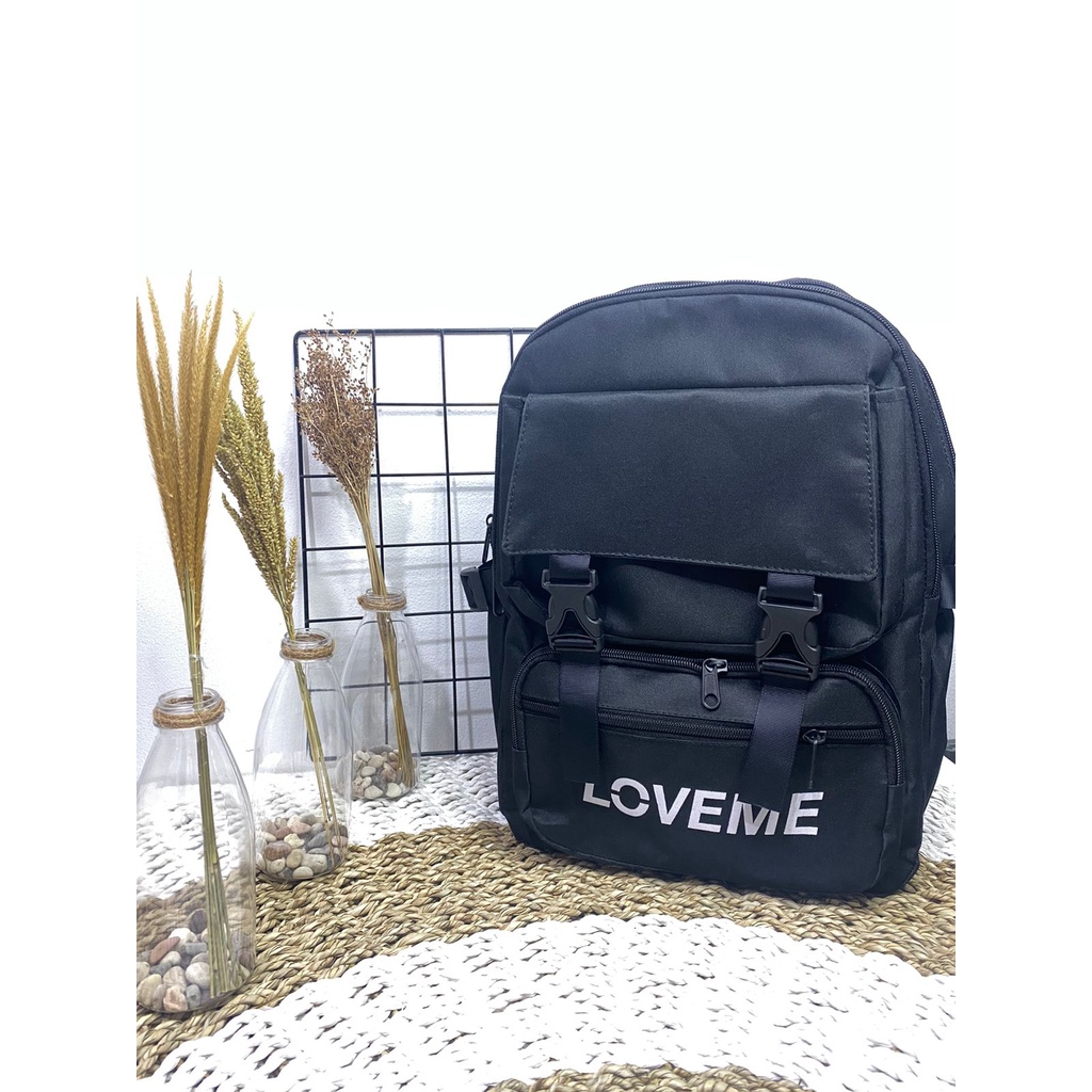 HANABI - Tas ransel sekolah LOVEME tas cewe remaja