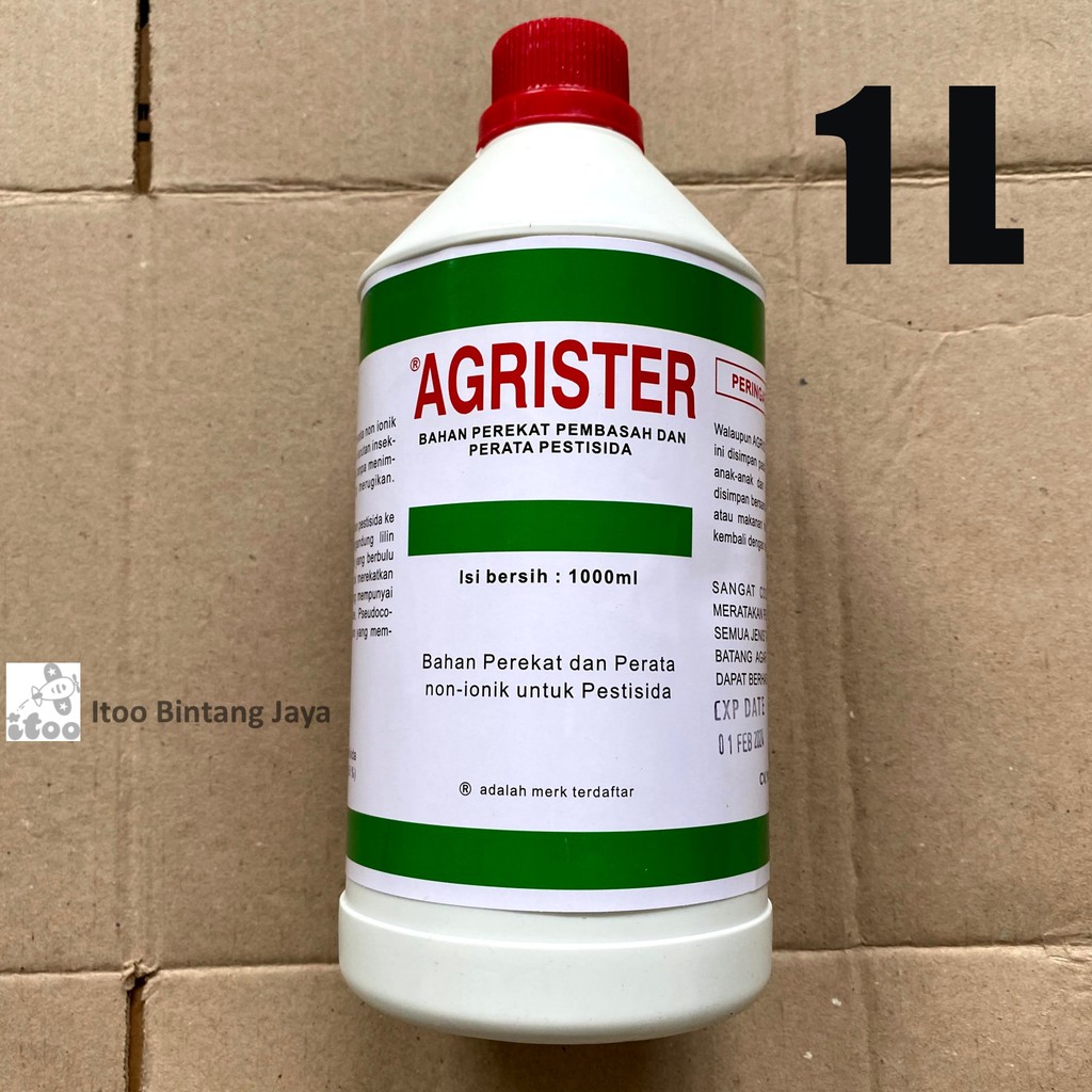 Perekat Perata Penembus Pestisida dan Insektisida Agrister 1 L