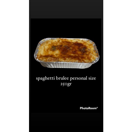 

hampers isoman Spaghetti Brulee Personal Size 250gr