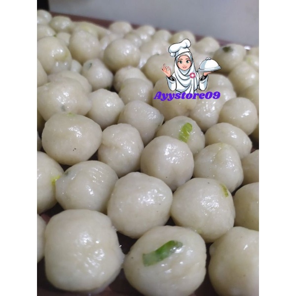 Baso Aci 500 gr/Baso Aci Kiloan/Cilok kuah/isi Gajih/isi sosis/isi mozarellah/cilok kuah bandung
