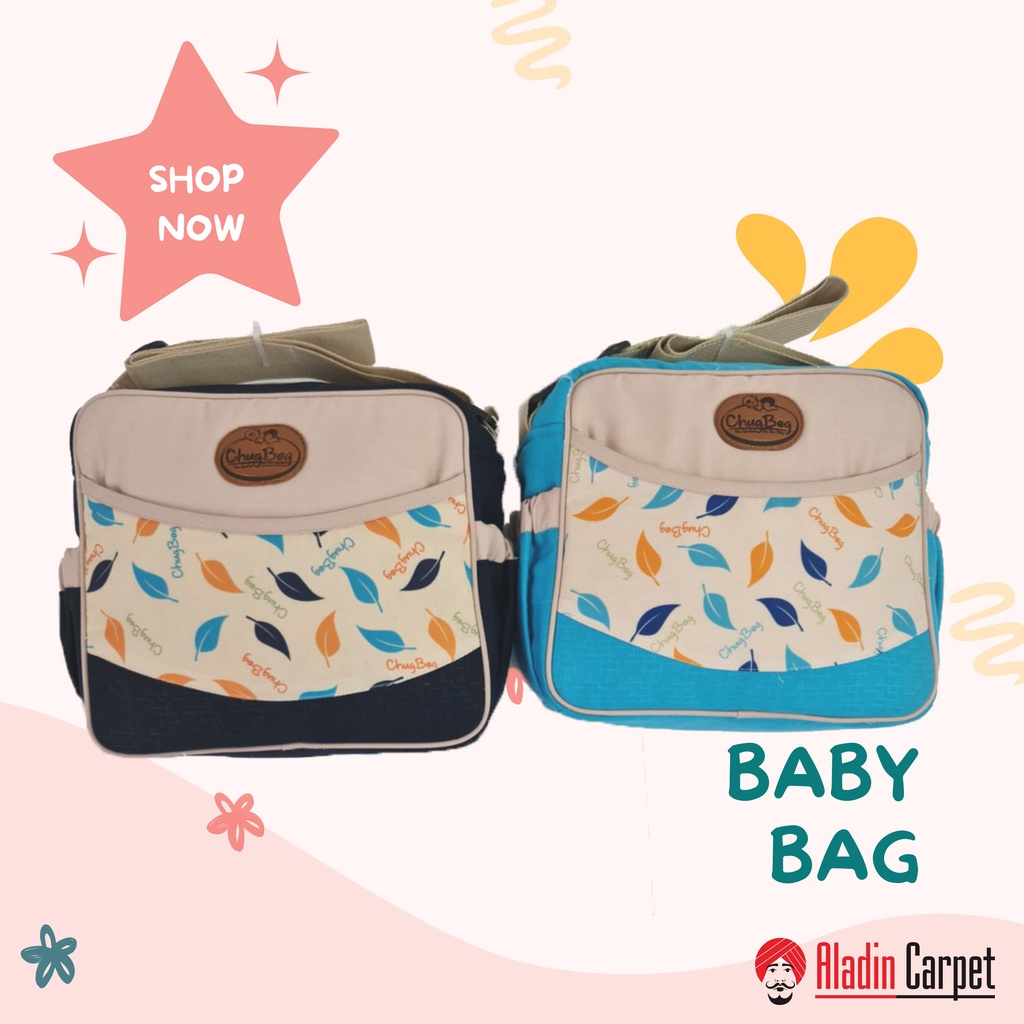 BABY BAG TAS PERLENGKAPAN BAYI KECIL TAS POPOK TAS PERGI