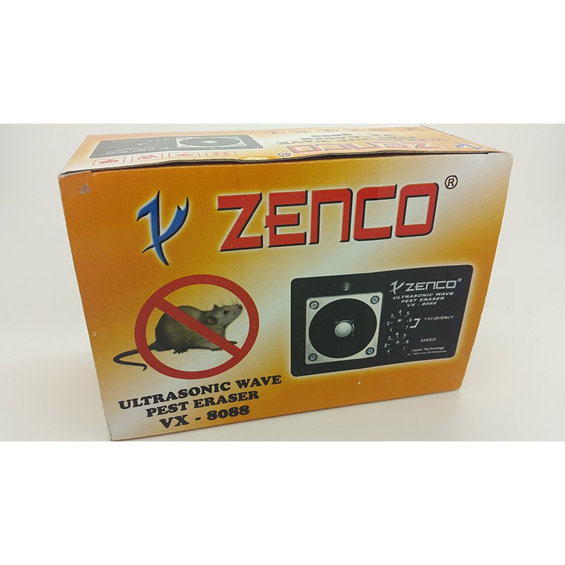Pengusir Tikus Ultrasonic Zenco Vx-8088
