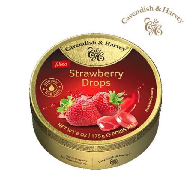 

CAVENDISH & HARVEY STRAWBERRY DROP 175G