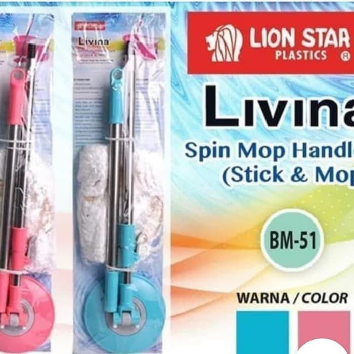 REFILL ISI ULANG BM45/BM51- LIVINA SPIN MOP KAIN PEL LION STAR