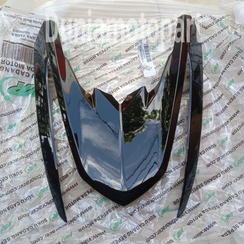 Cover tameng depan/panel bagian depan Mio M3 Mio z Mio 125 hitam