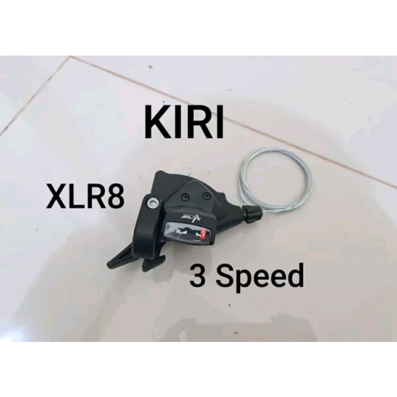 Shifter Kiri 3 Speed XLR8 left bisa ltwoo Shifter Kiri 3 Speed XLR8 left bisa ltwoo