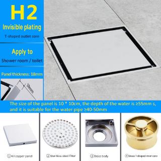 bathroom shower floor drain