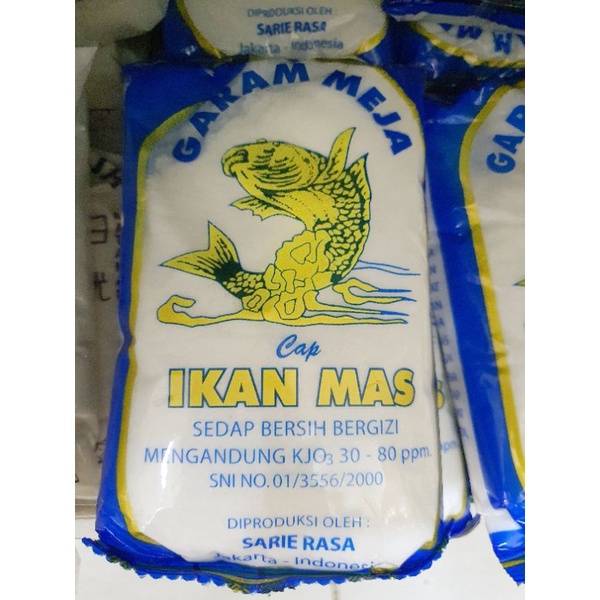 

garam meja cap ikan mas 500gr