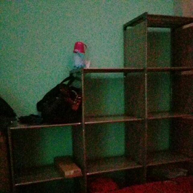 Rak Buku Serbaguna Rak Portable (mudah Dibongkar Pasang)