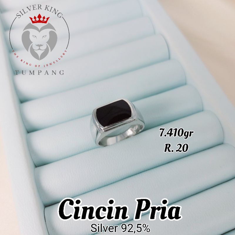 Cincin Pria Silver CP270522-3