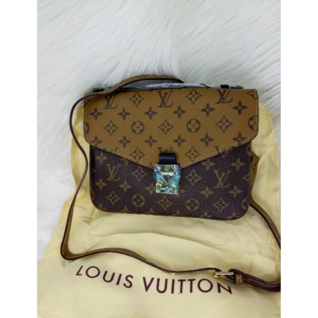 LV METIS 25*19*7 LIKE ORI KELENGKAPAN SARUNG + TALI PANJANG