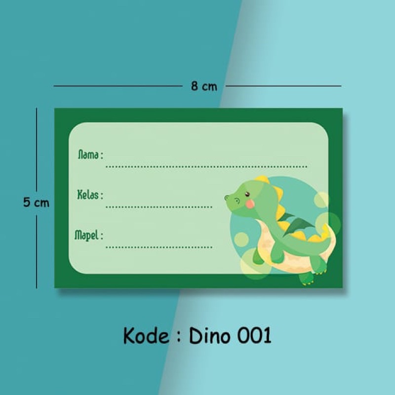 

sticker nama stiker anak sekolah stiker lucu nametag