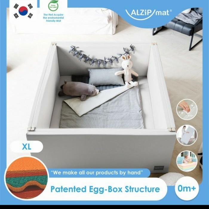 Monitor | Alzipmat Multi Guard (Bumper Bed) Xl - Urban Milk - Exclude Ongkir Berkualitas Terbaik