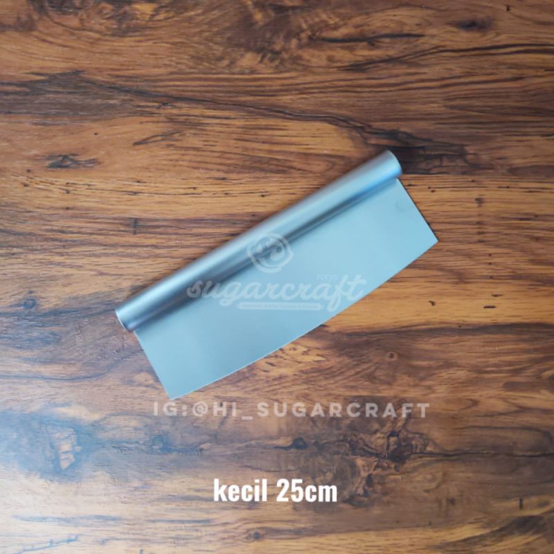 Scrapper Stainless 25cm scrapper kue cake scrapper