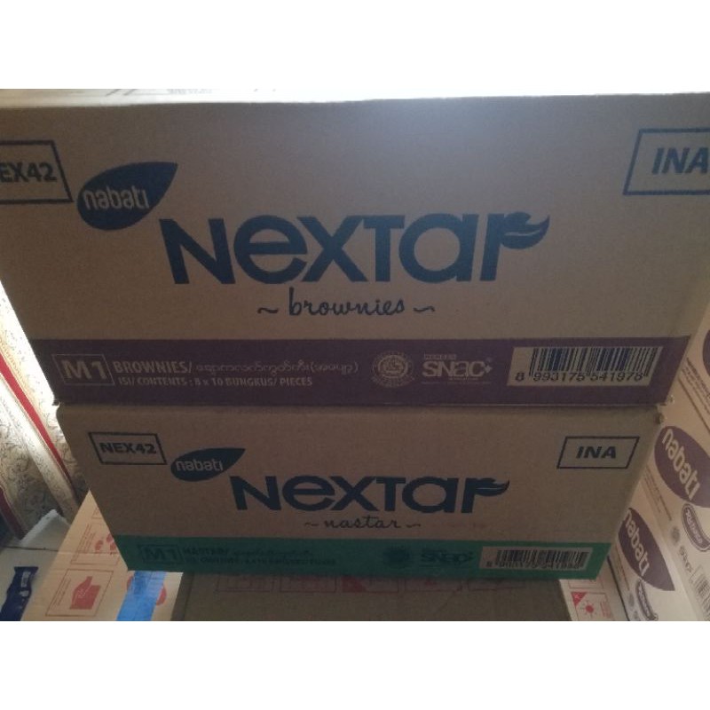 

Nabati NEXTAR isi 10pcs/pack (@45gr/pcs) 1 karton isi 6pack.