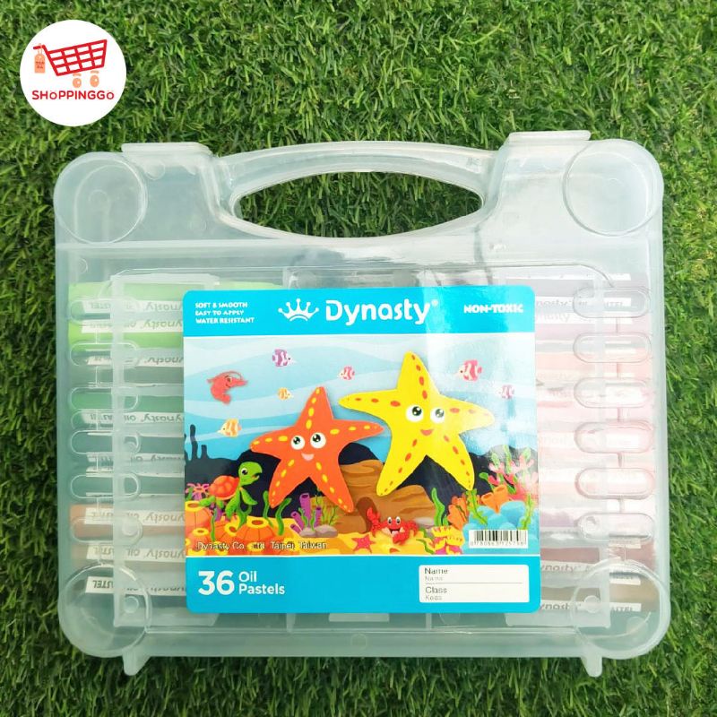 

CRAYON OIL PASTEL DYNASTY - Krayon Warna Lukis Gambar isi set 36 pcs