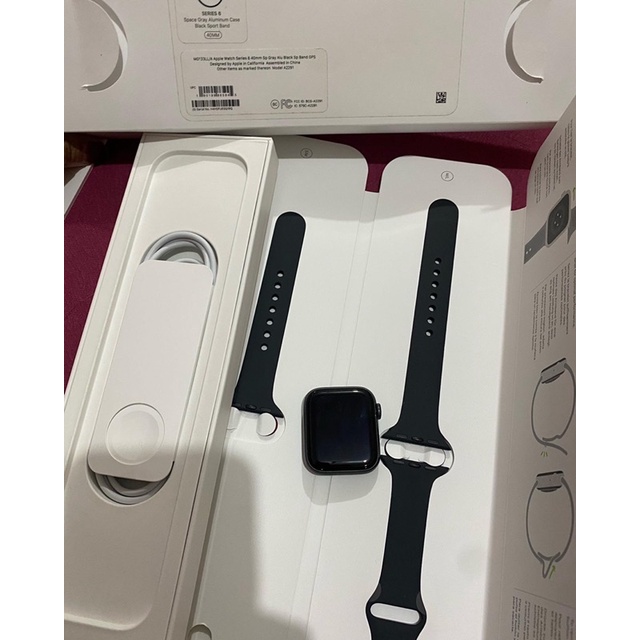 preloved iwatch series6 40mm space grey