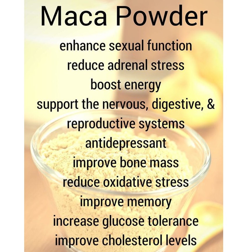 Raw Organic Maca Powder (100gr)