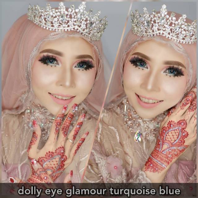 GEOEYES - Softlens Dolly Eye Turquoise Blue