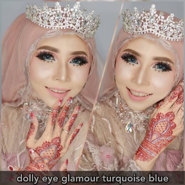 GEOEYES - Softlens Dolly Eye Turquoise Blue