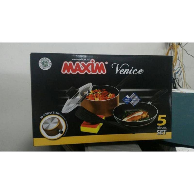 MAXIM VENICE 5 SET / Maxim Venice Alat Masak