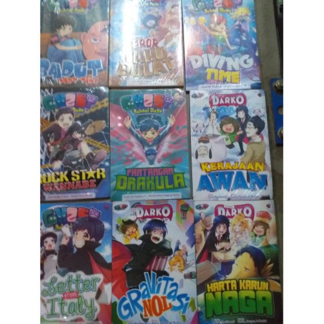 Komik KKPK dan Komik Ghost School Day