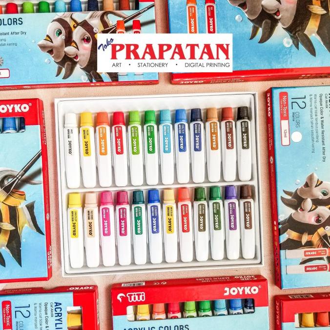 

```````] Acrylic Color / Cat Akrilik Titi 24 warna