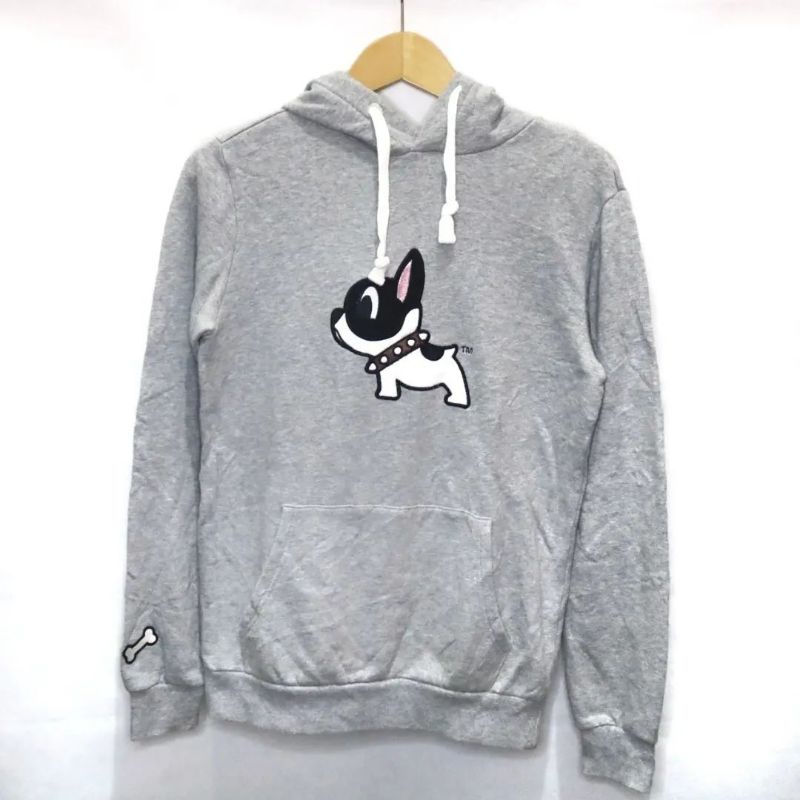 Hoodie Pancoat Pop Bow Grey