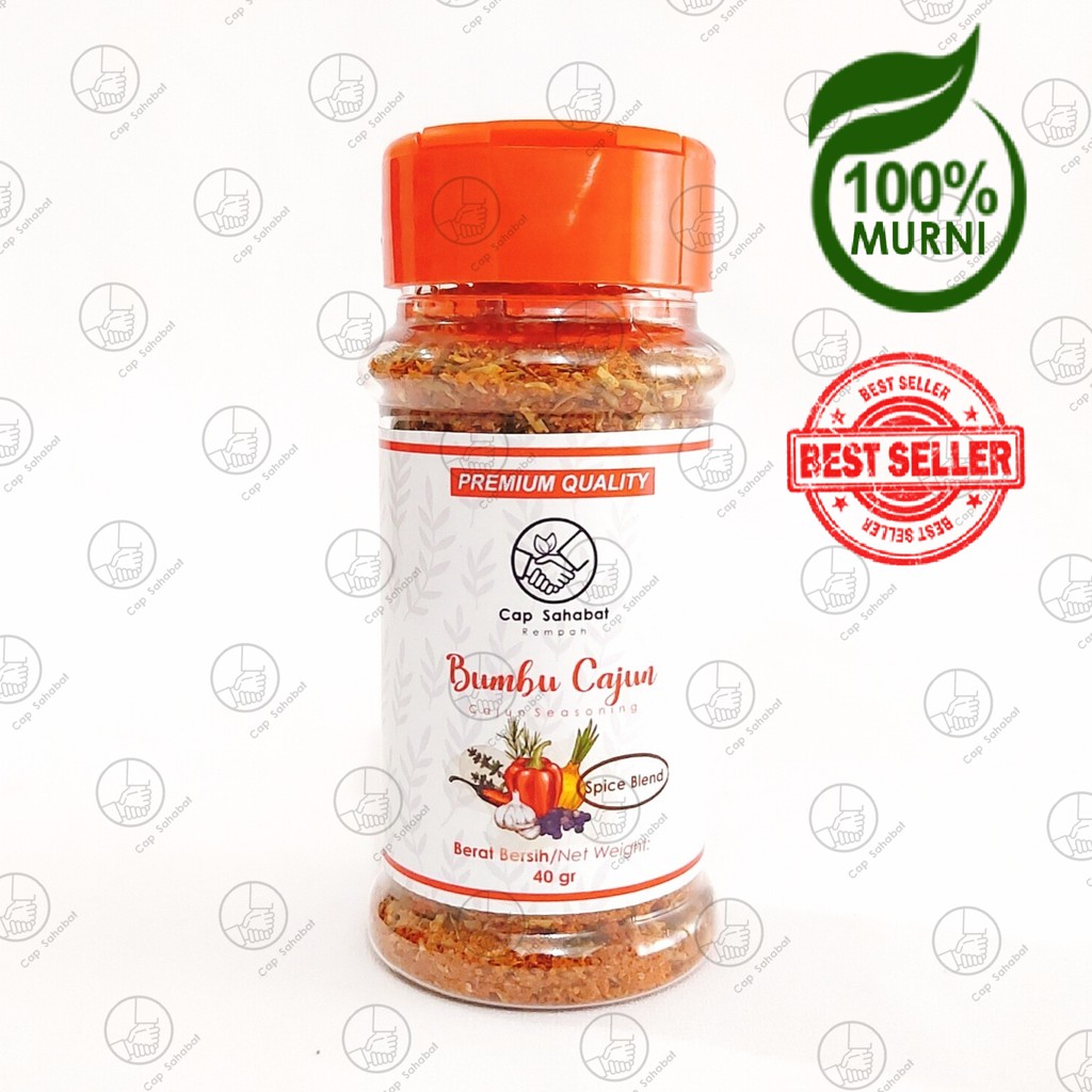 Cap Sahabat - Bumbu Cajun Botol Premium / Cajun Seasoning