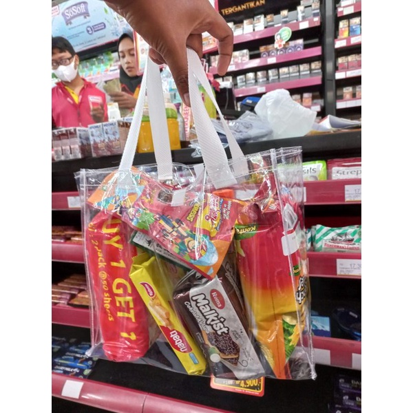 

Tas Belanja Kuat Lentur Tebal (Pegangan Bisban Besar)