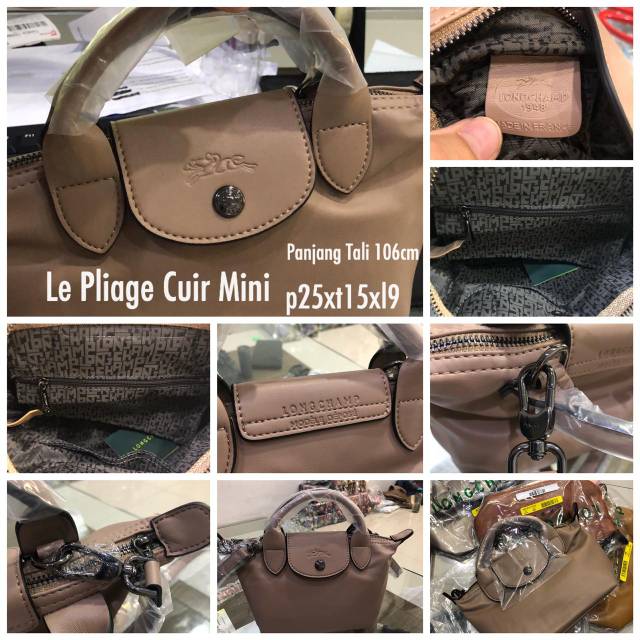 NEW LCLe Pliage Cuir Mini Honey