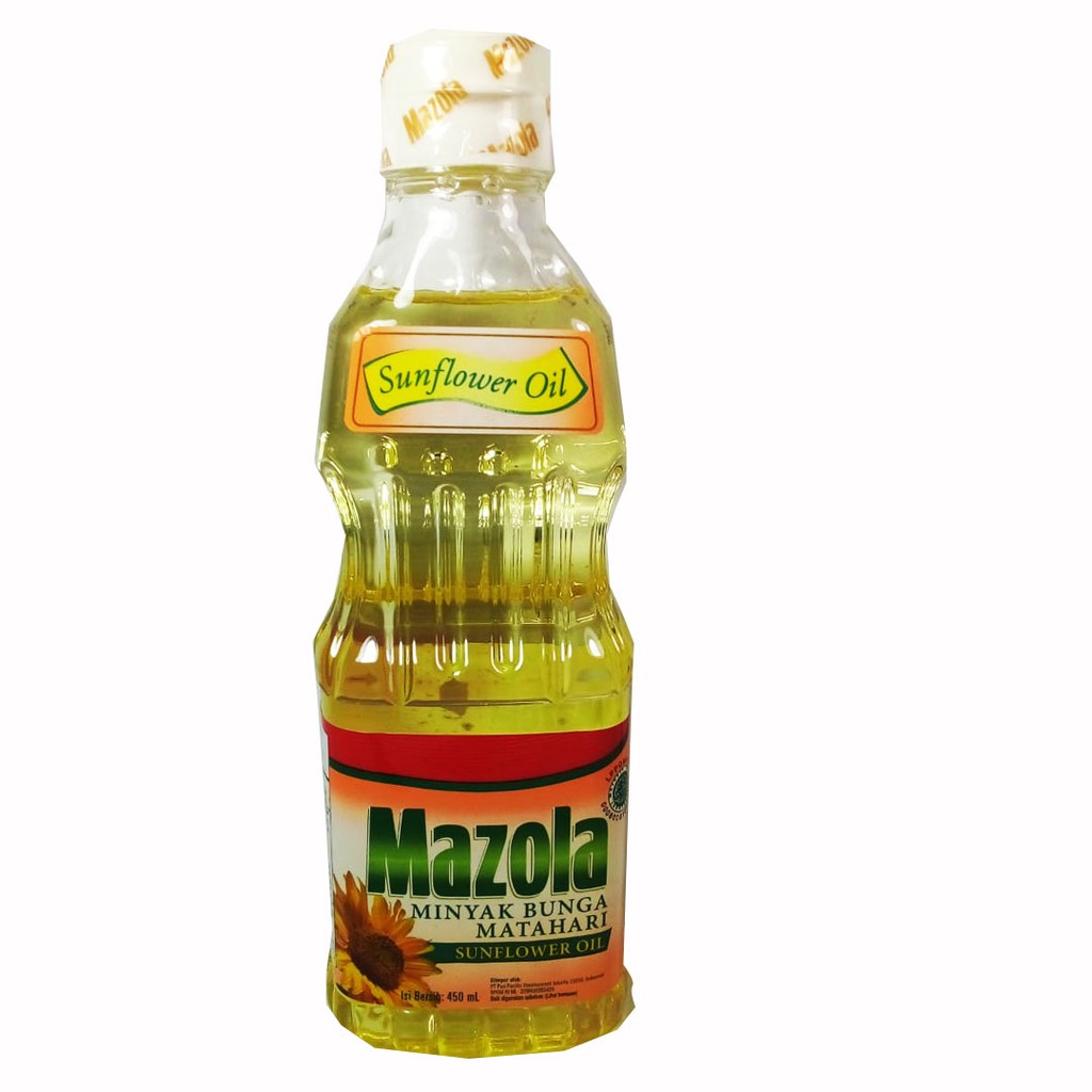 

MAZOLA SUNFLOWER OIL (MINYAK BUNGA MATAHARI) 450ML