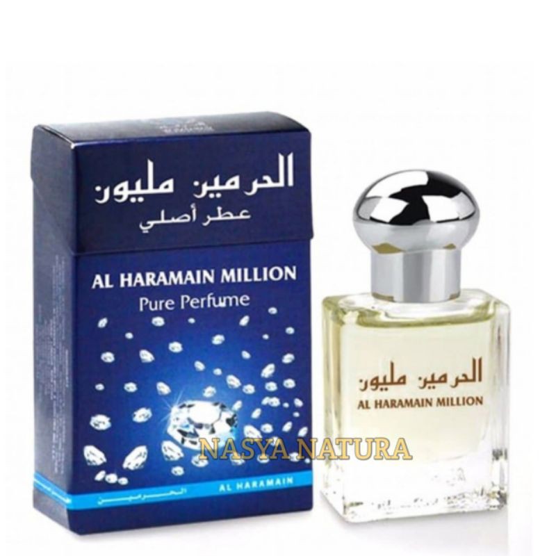 Parfum Al Haramain Million Minyak Wangi Import UEA 15ml