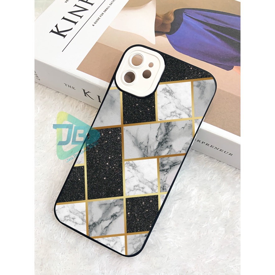 SOFTCASE NALLE SILIKON 2IN1 CAMERA PROTECTION MARBLE OPPO VIVO SAMSUNG REALME XIAOMI IPHONE FOR ALL TYPE JB5902