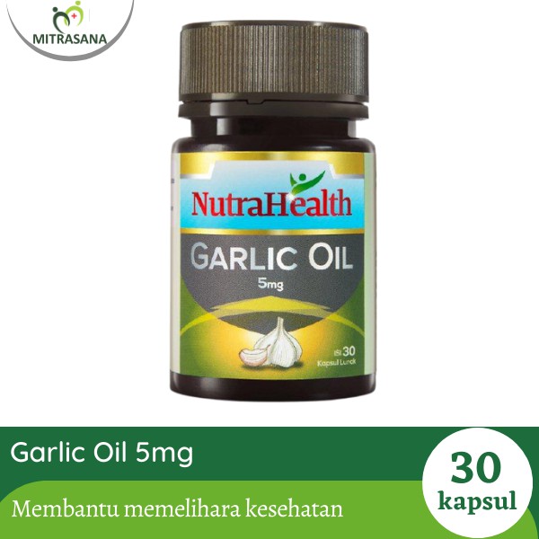 Nutrahealth Garlic Oil  Kapsul Lunak 5 Mg