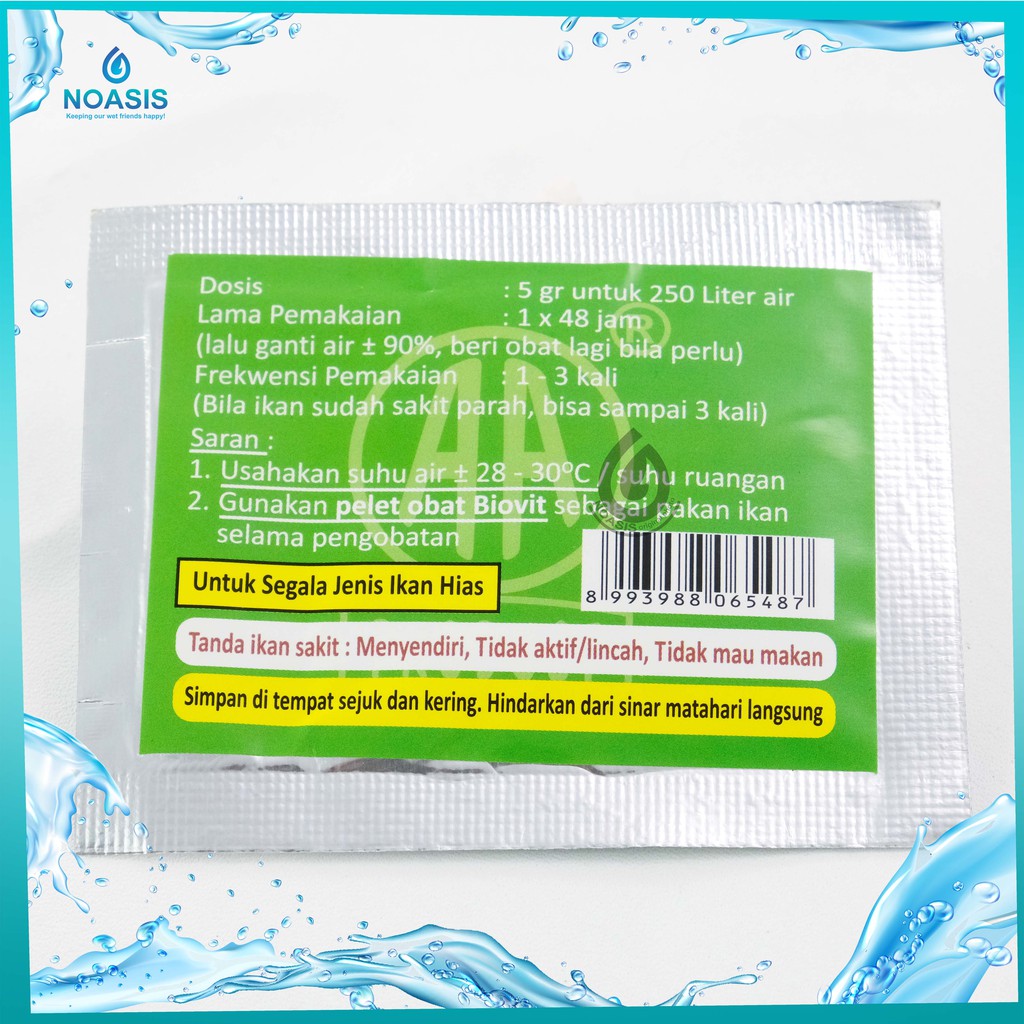 Obat Ikan AA Protik Anti Protozoa : Obat Berak Putih dll