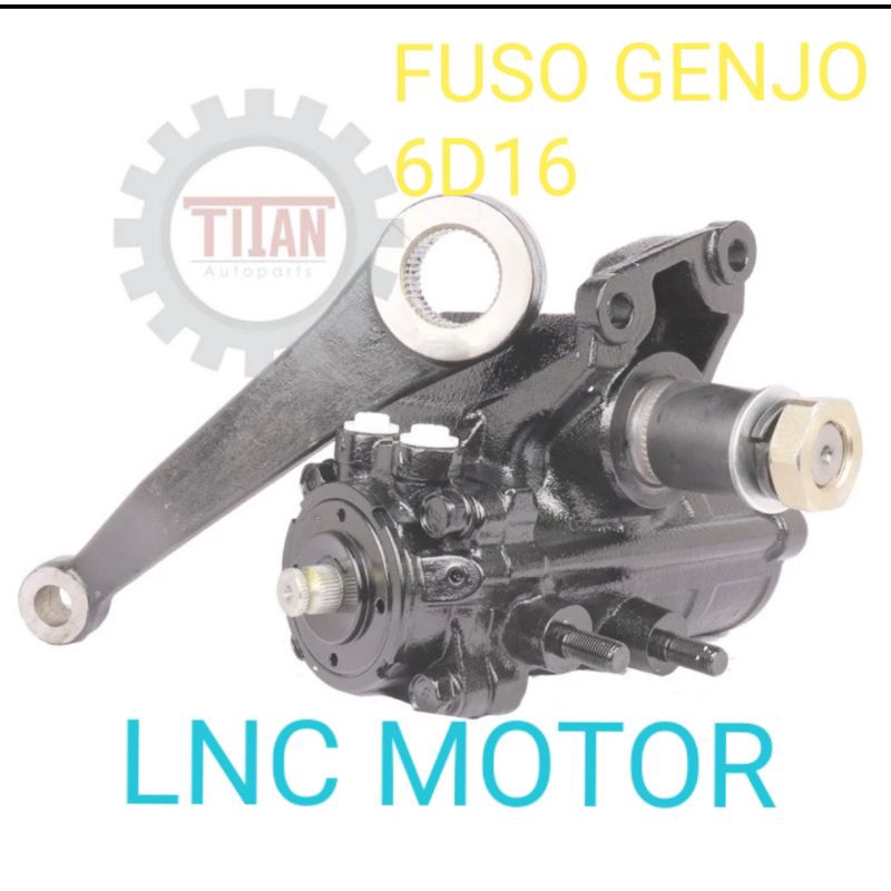 GEAR BOX BAK STIR WORM STIR POWER STEERING FUSO GENJO 6D16 ASLI ORIGINAL TITAN MC826202M