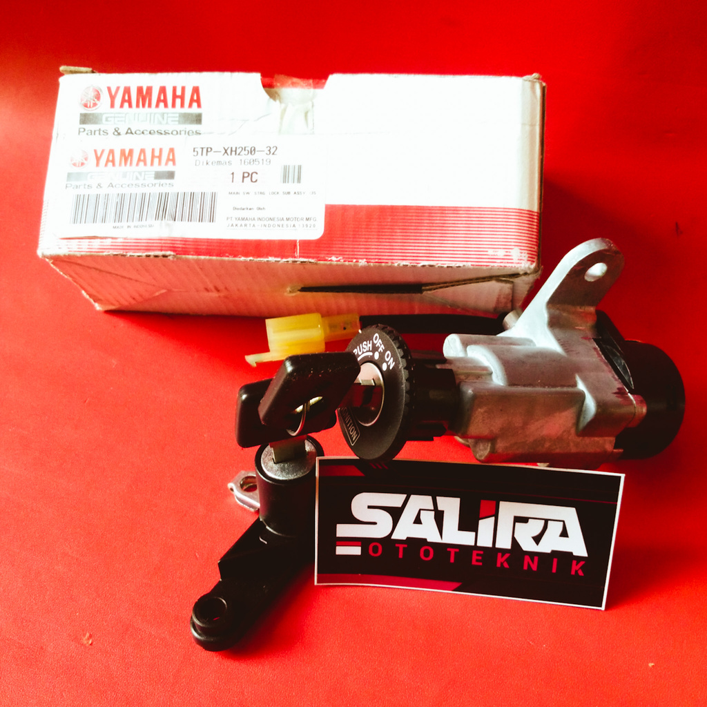 Kunci Kontak Set Komplit Motor Yamaha Vega R New Orisinil YGP 5TP XH250 32