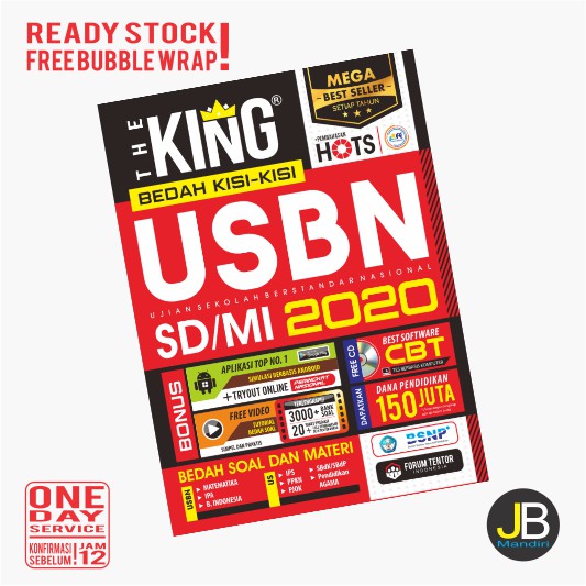 Asli Rekomendasi Terbaik The King Bedah Kisi Kisi Usbn Sd Mi 2020 Shopee Indonesia