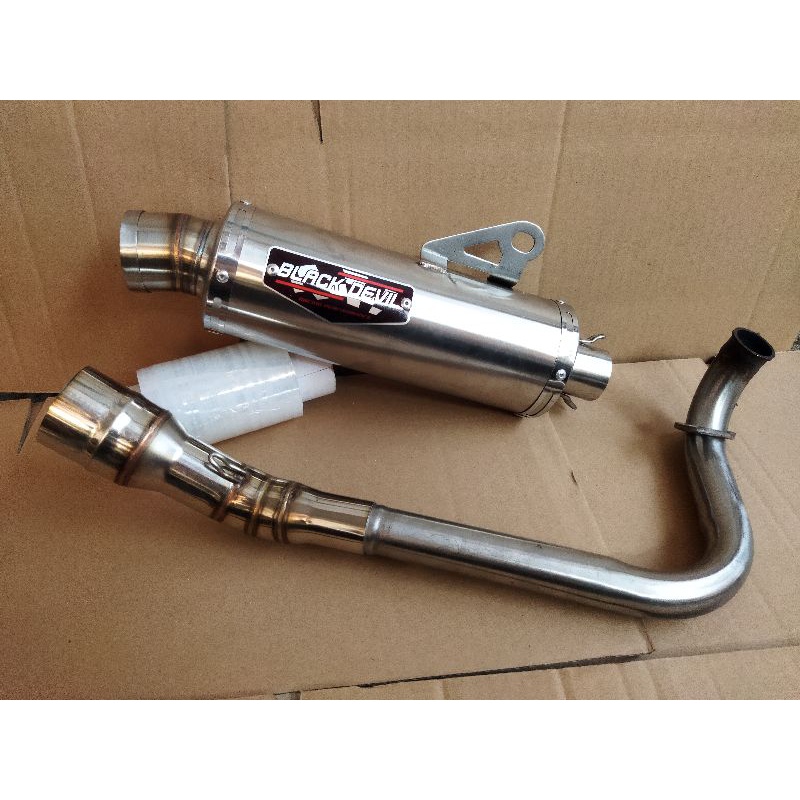 Knalpot racing Black devil Vario pcx honda scoopy