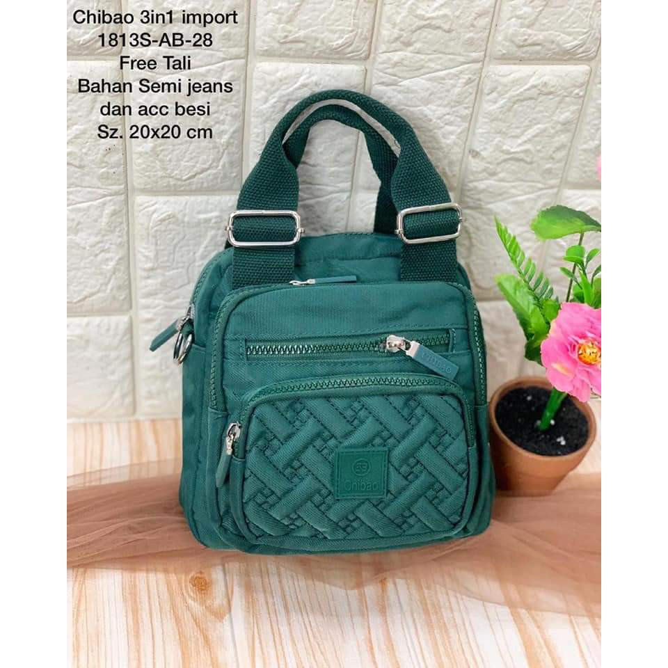 Chibao Multifungsi Terbaru Chibao 1813s-AB. Tas Wanita Tas Chibao Best Seller Tas Chibao Multifungsi Chibao Kanvas Terbaru Bisa bayar ditempat.!!!