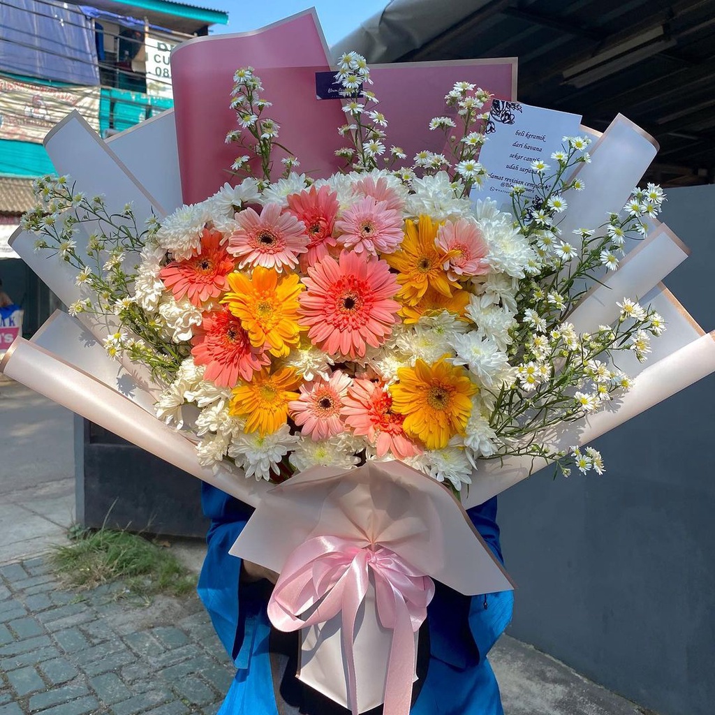 Jual BUKET BUNGA FLOWERS BOUQUET Shopee Indonesia