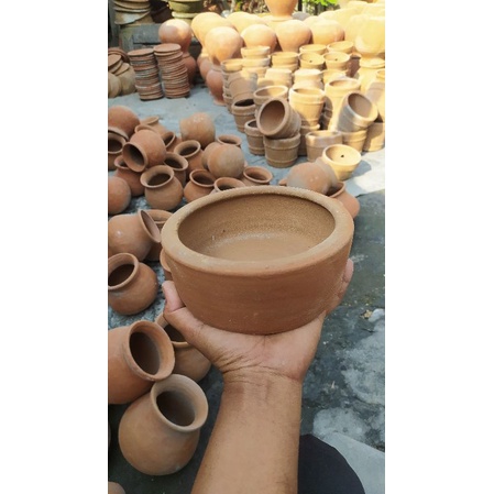 GERABAH 16CM / GERABAH WADAH PAKAN KELINCI, KUCING, BURUNG, DLL.