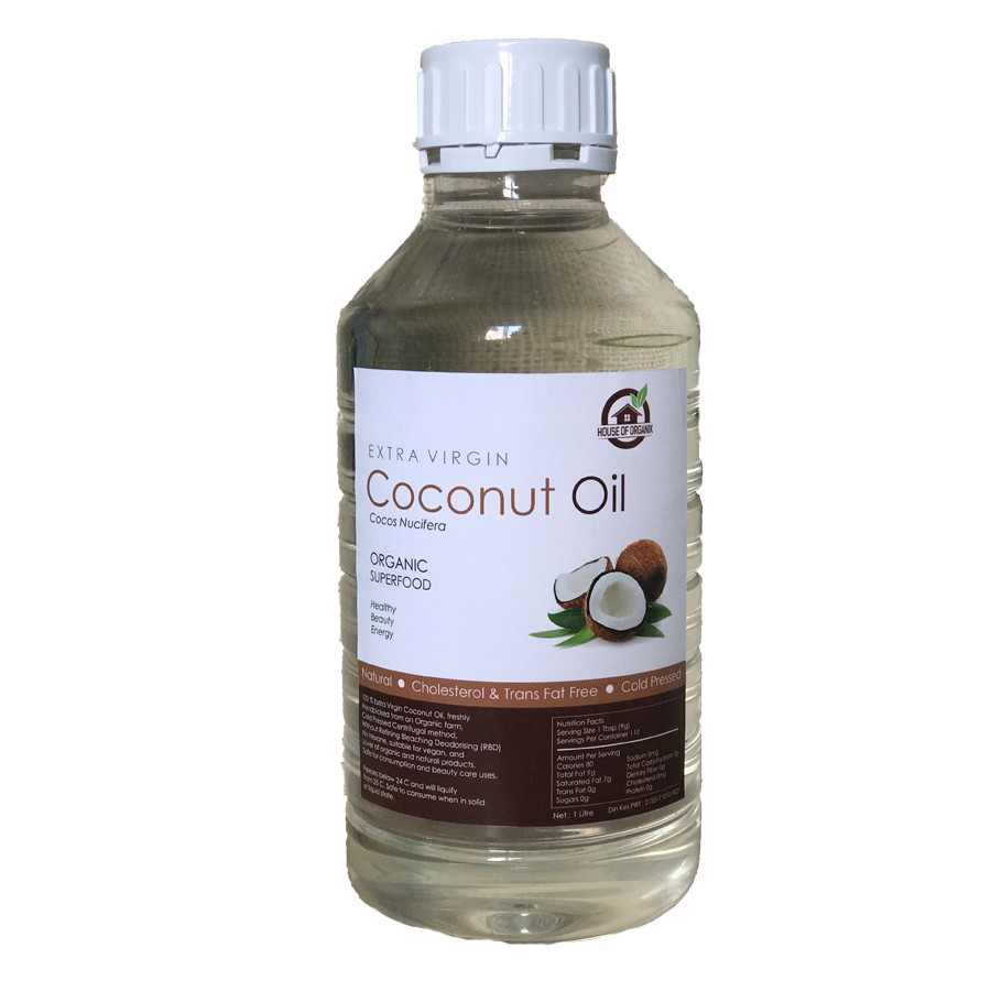 

Extra Virgin Coconut Oil 1 Litre ( Minyak Kelapa Murni ) sehat, murah