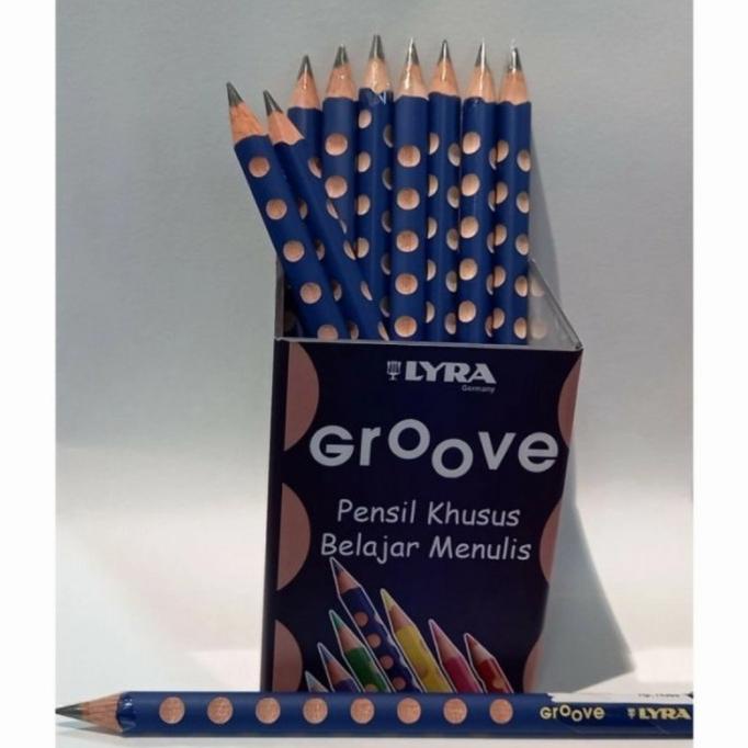 

Pencil Pensil Lyra Groove Jumbo B Belajar Menulis Triangular Dus 12 pc